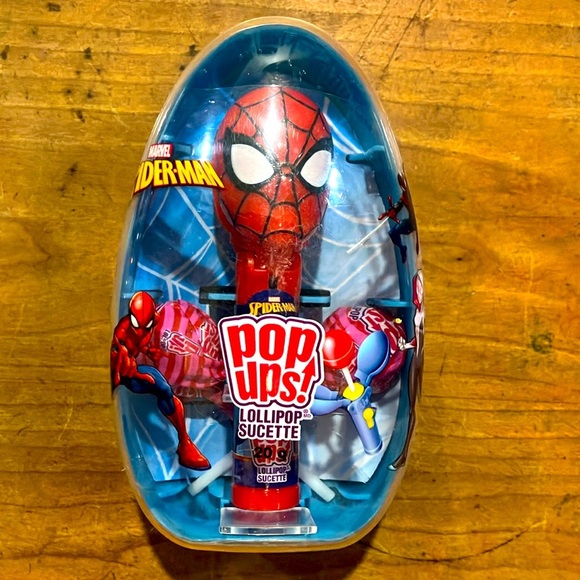 Spider-man Marvel Pop Ups Lollipop Holder - Picture 1 of 14